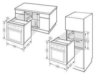 Lò nướng FAGOR 6H-185AX