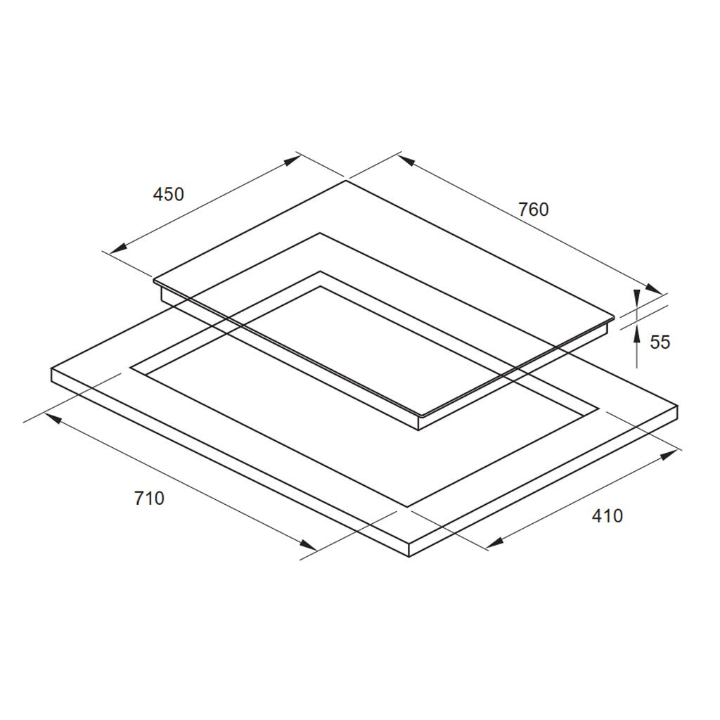 Bếp từ FAGOR 3IF-72A1S