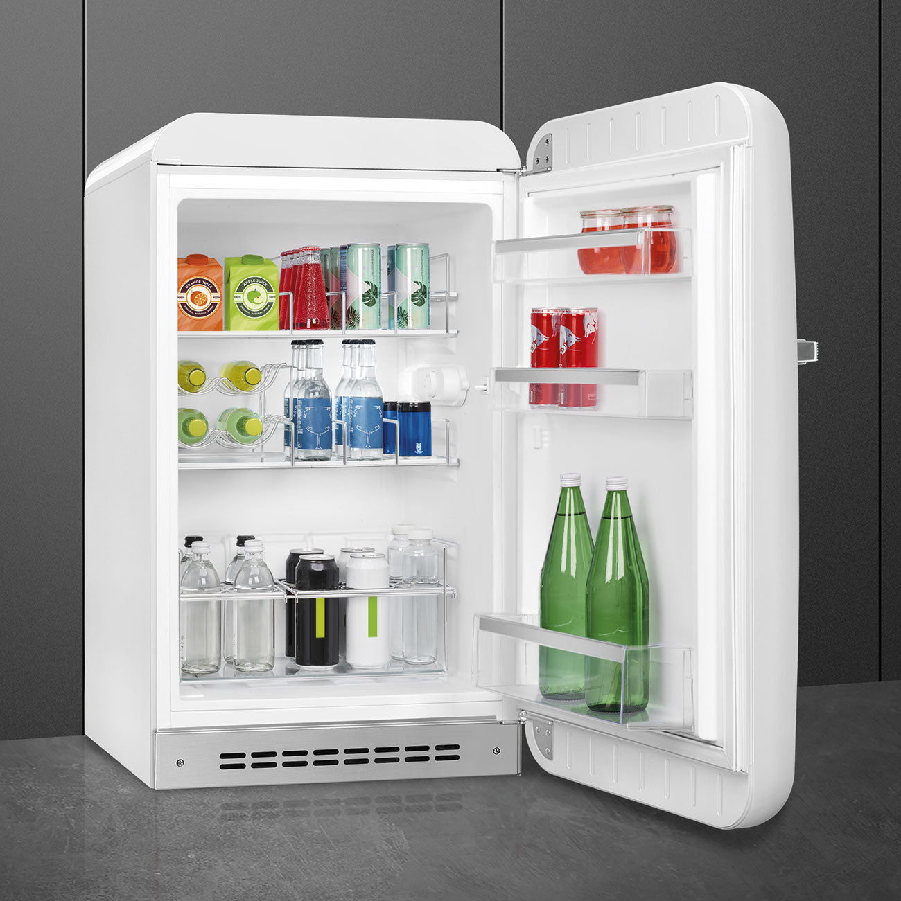 Tủ mát SMEG FAB10HRWH5 màu trắng cánh phải