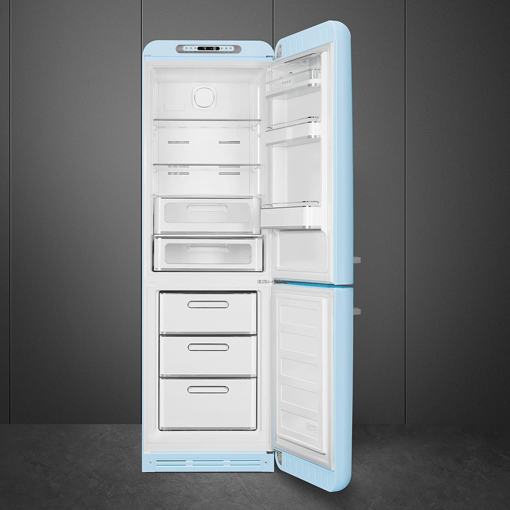 Tủ lạnh 2 ngăn SMEG FAB32RPB5 màu xanh dương pastel cánh phải