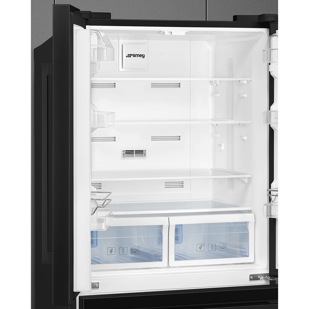 Tủ lạnh 4 ngăn SMEG FQ55FNDF màu đen
