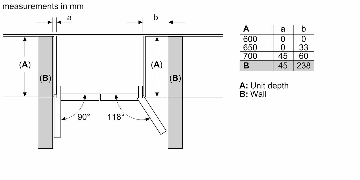 Tủ lạnh 4 cánh BOSCH KFN96APEAG Series 6