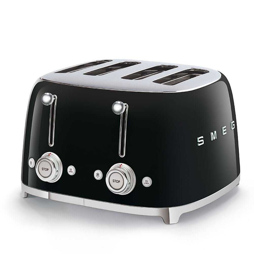 Máy nướng bánh mì SMEG TSF03BLEU màu đen