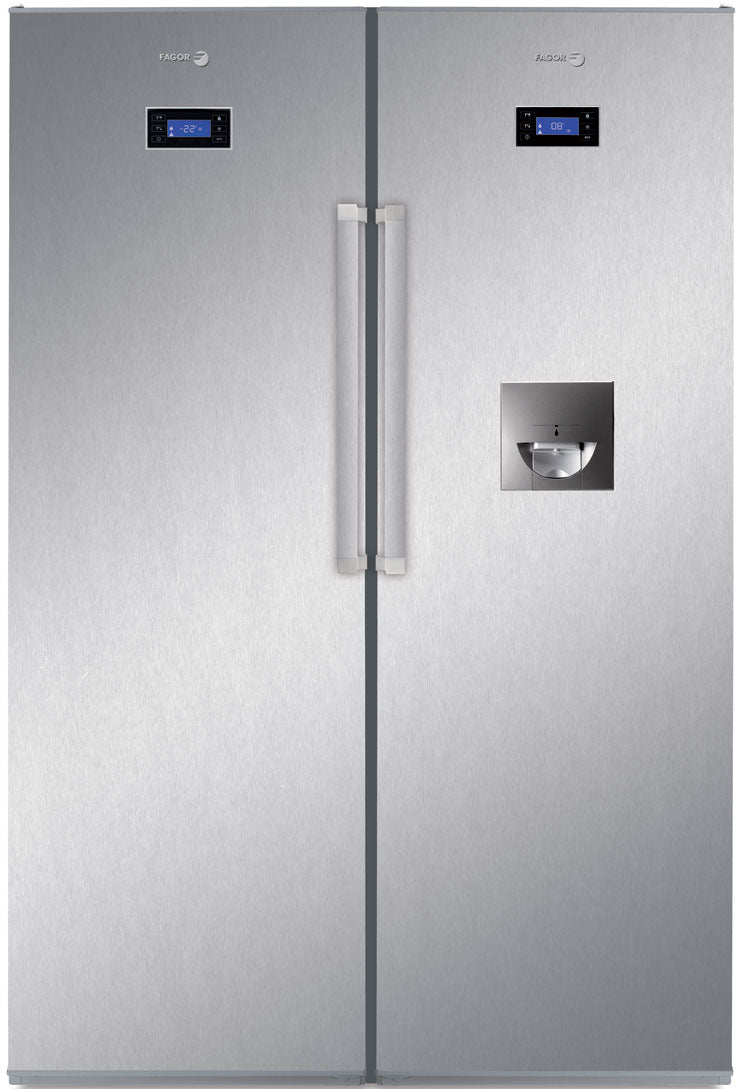 Tủ lạnh side by side FAGOR ZFK1745X + FFK1674XW