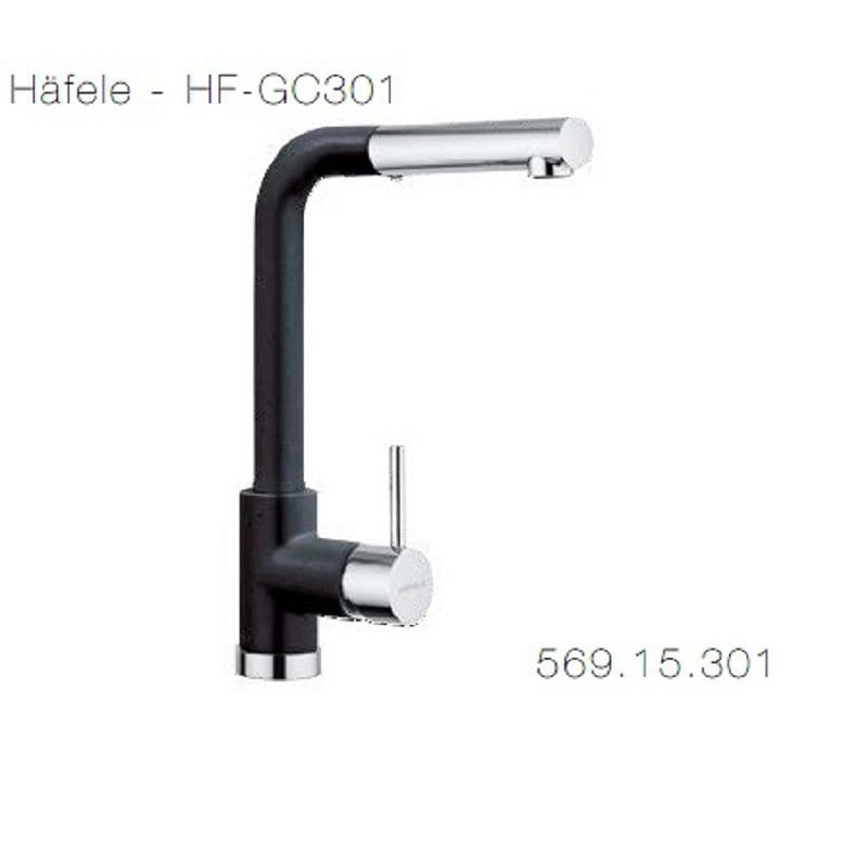 Vòi rửa bát HAFELE HF-GC301 CARBON 569.15.301