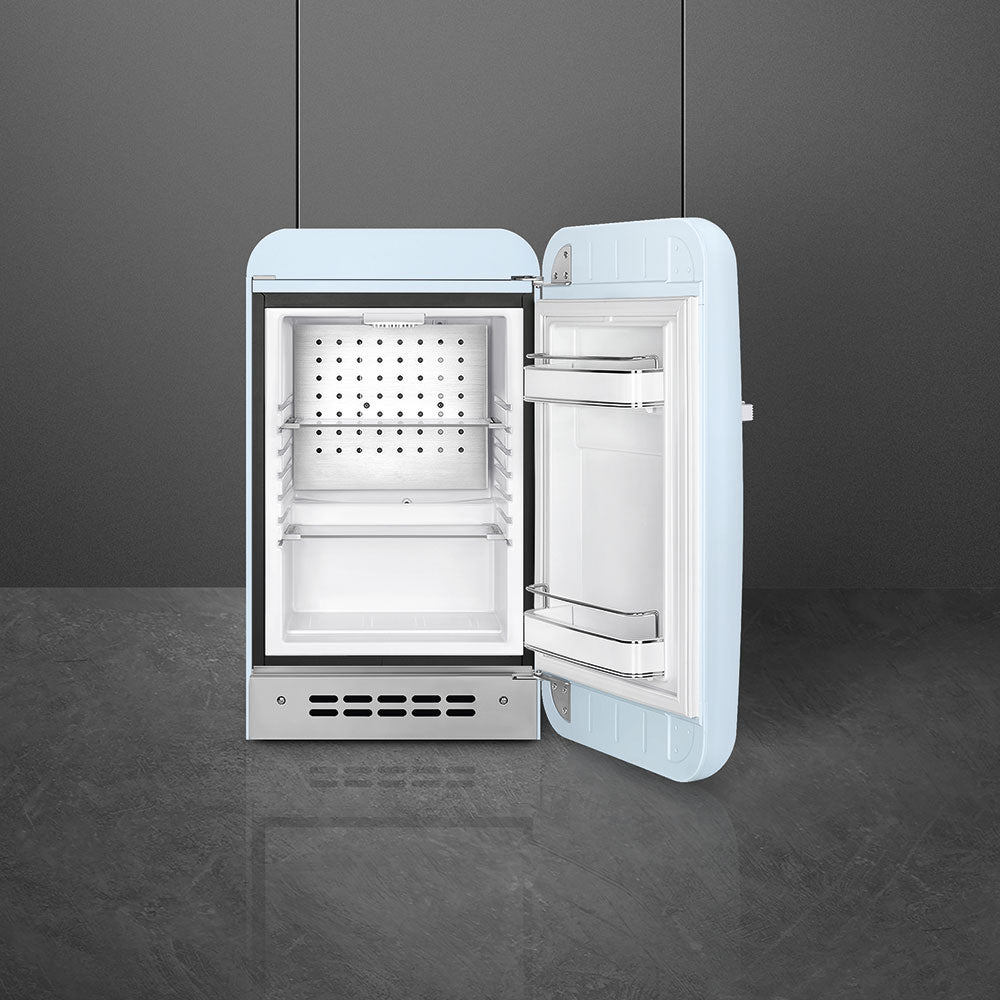 Tủ mát SMEG FAB5RPB5 màu xanh pastel cánh phải