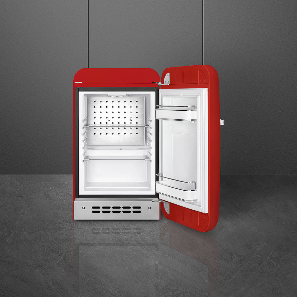 Tủ mát SMEG FAB5RRD5 màu đỏ cánh phải