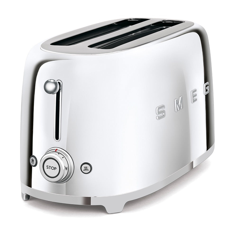 Máy nướng bánh mì SMEG TSF02SSEU màu thép không gỉ
