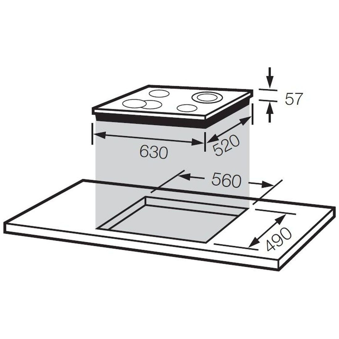 Bếp điện FAGOR 2VFT-211AS