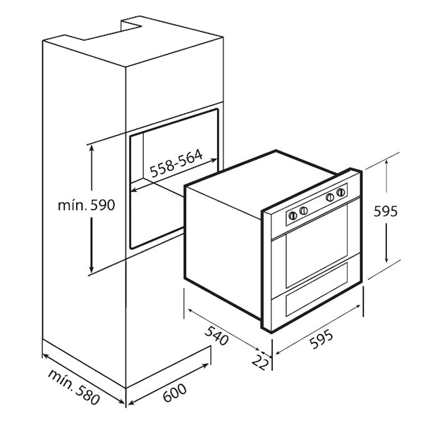 Lò nướng TEKA HL 45.15