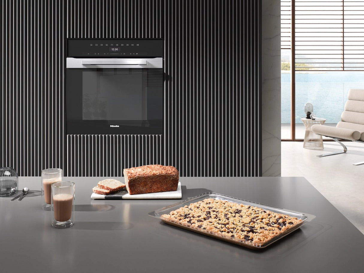 Lò nướng âm tủ Miele H 7464 BP Stainless steel (Màu thép không gỉ)