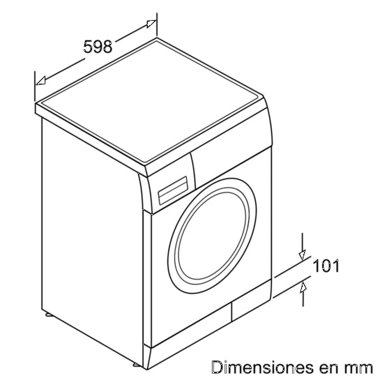 Máy giặt SIEMENS WM12E467EE i-DosTM