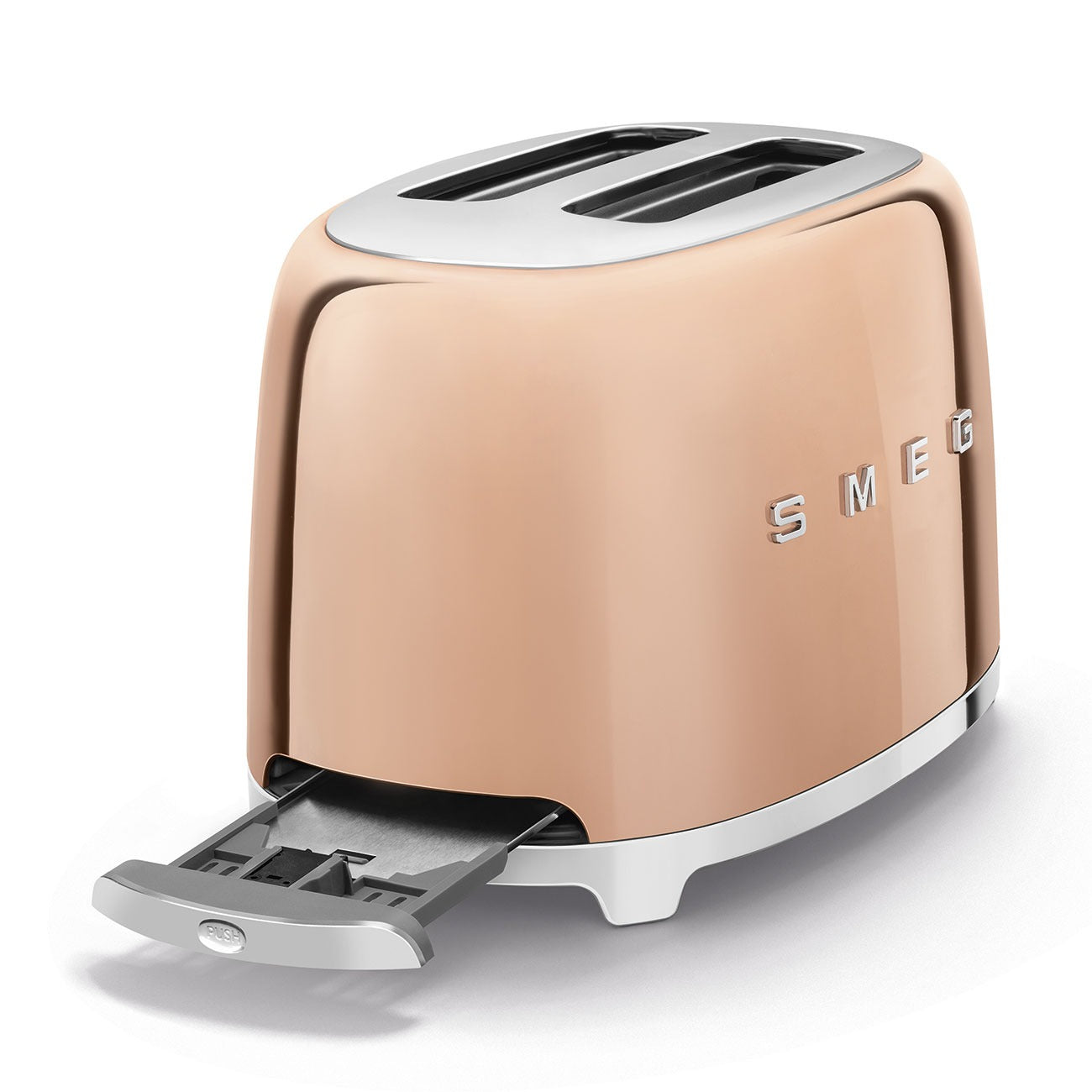 Máy nướng bánh mì SMEG TSF01RGEU màu hoa hồng vàng