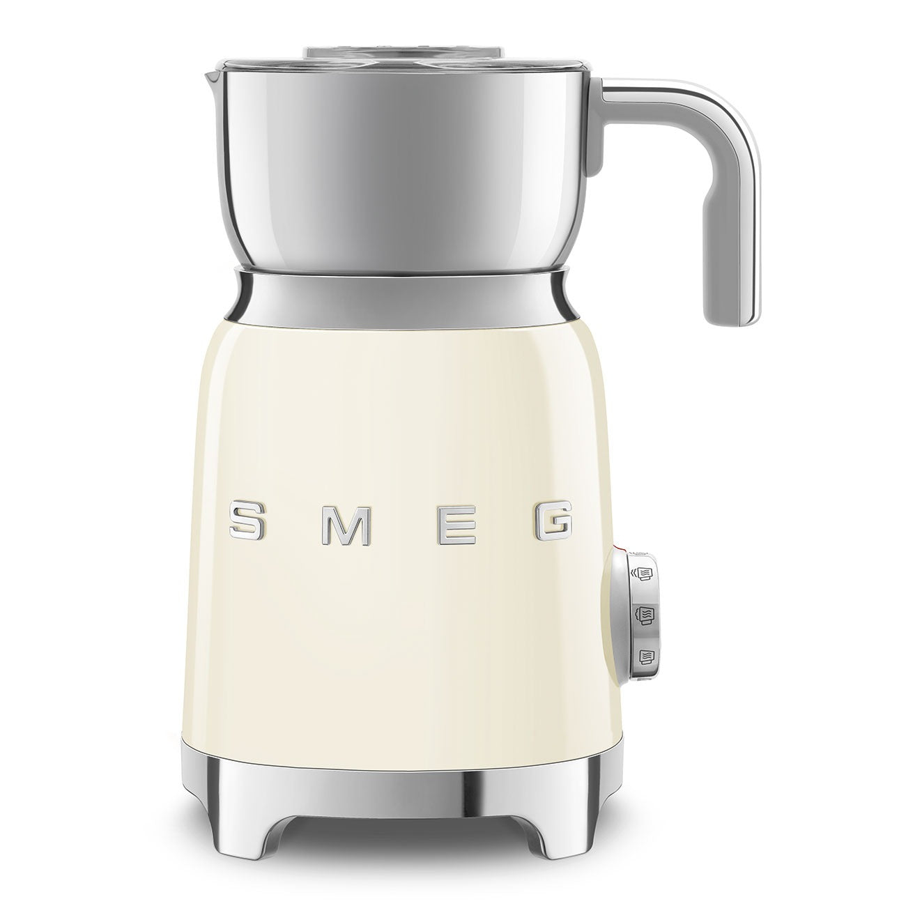 Máy đánh sữa tạo bọt SMEG MFF01CREU màu kem