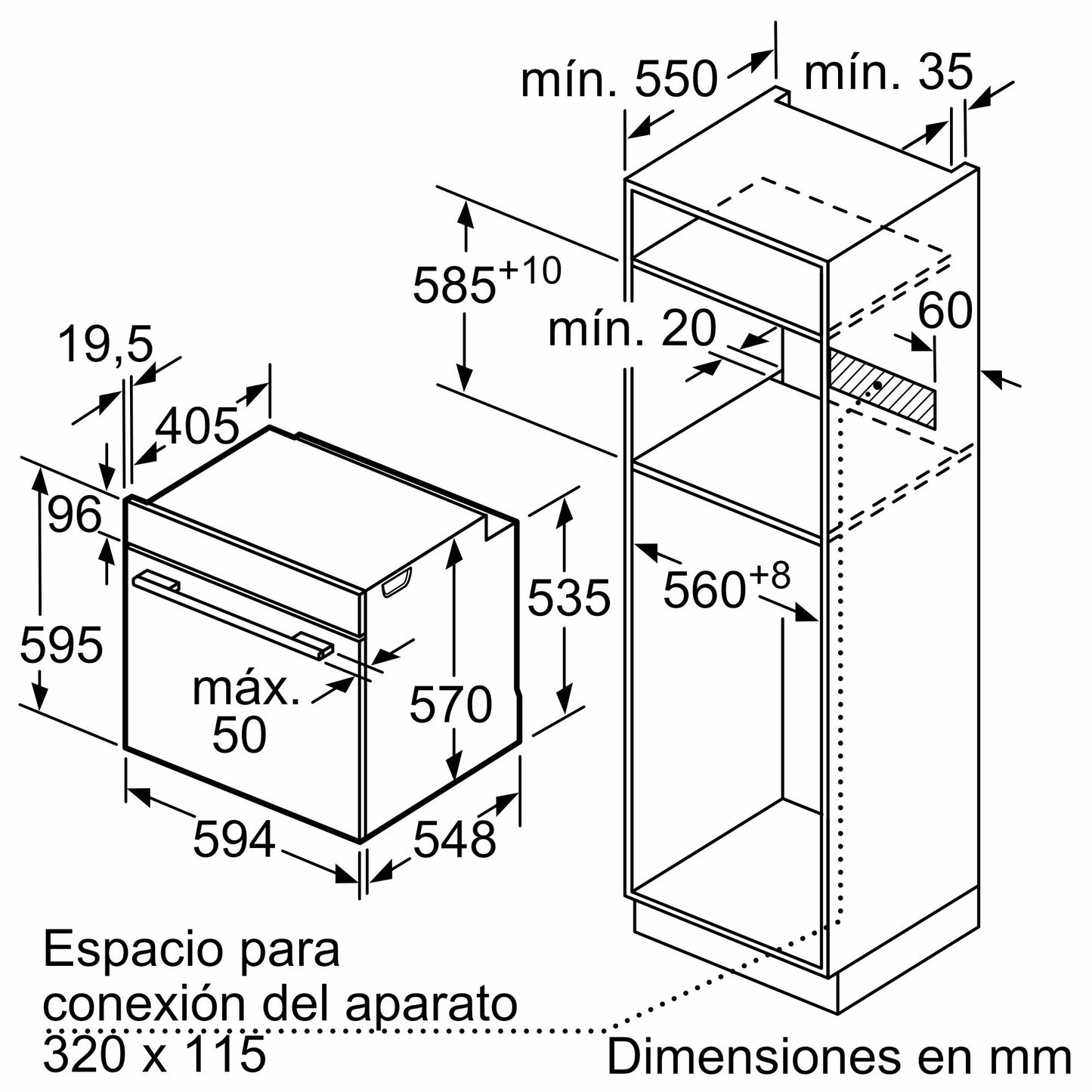 Lò nướng BOSCH HBA5360S0 |Serie 6
