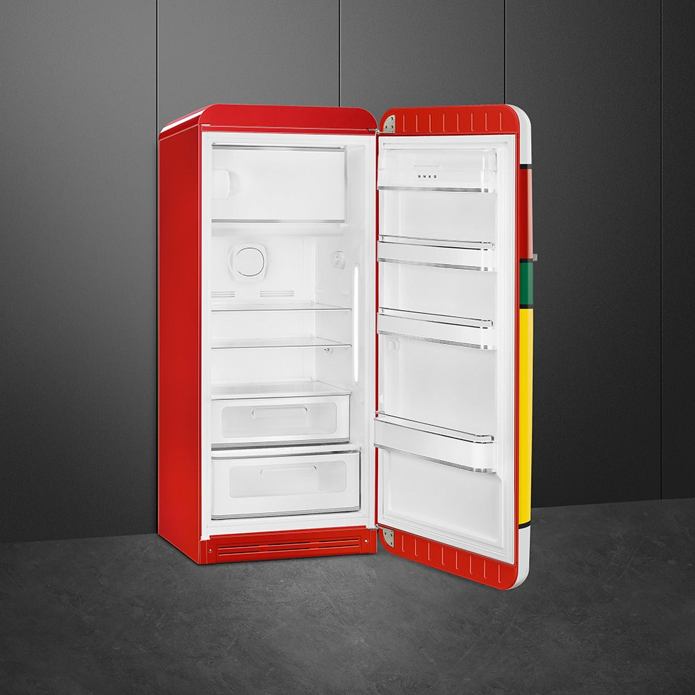 Tủ lạnh một cửa SMEG FAB28RDMC5 màu hỗn hợp cánh phải