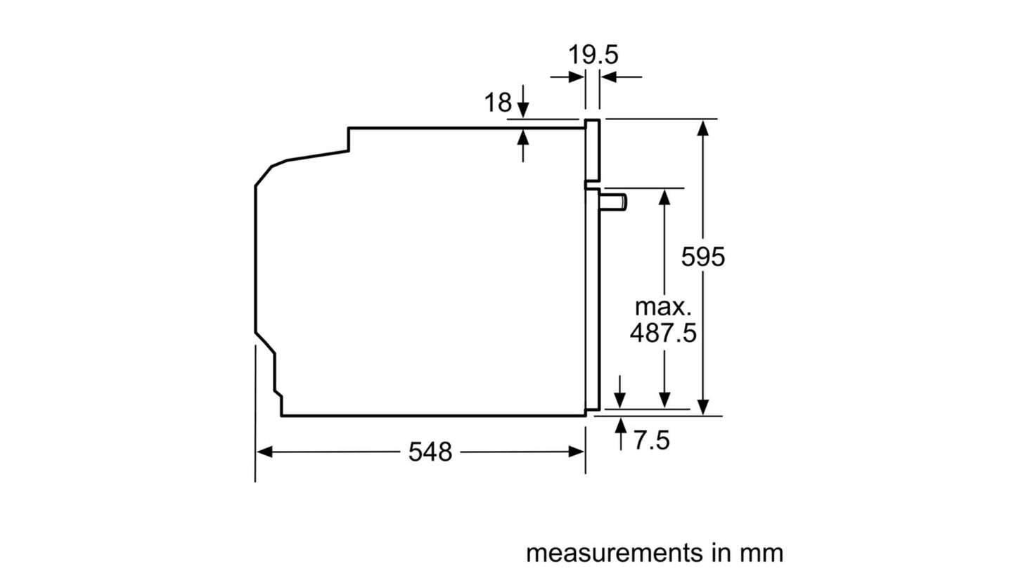 Lò nướng BOSCH HBG633BS1A serie 8