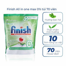 VIÊN RỬA BÁT FINISH POWERBALL ECO 0% 70 VIÊN