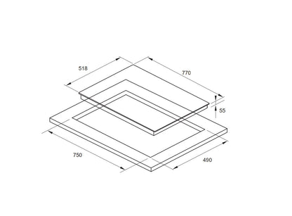 Bếp từ FAGOR 3IF-73A2S