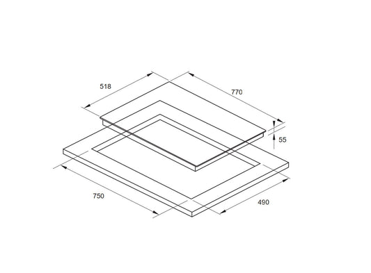 Bếp từ FAGOR 3IF-73A2S