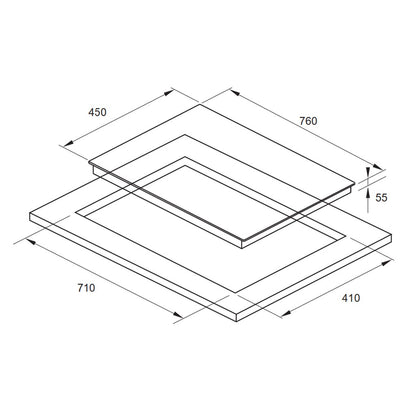 Bếp từ FAGOR 3IF-72A1S
