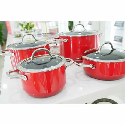 Bộ nồi Silit Passion Red – 4 món