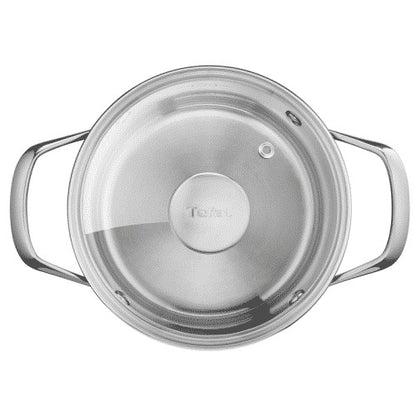Bộ nồi inox Tefal Simpleo 3 cái (Quánh 16cm, nồi 20cm, nồi 24cm) B907S644