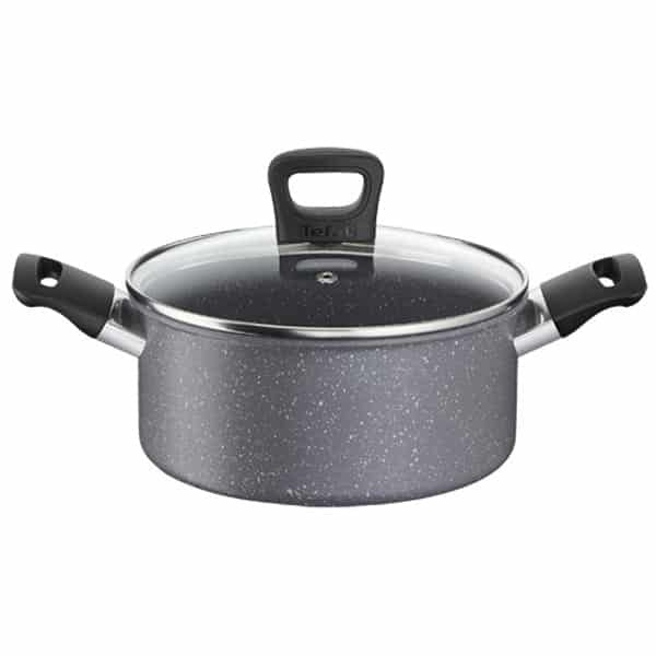 Bộ nồi chảo Tefal Cook Healthy 4pcs (Chảo 24/Chảo sâu 28/ Nồi 20) G134S495