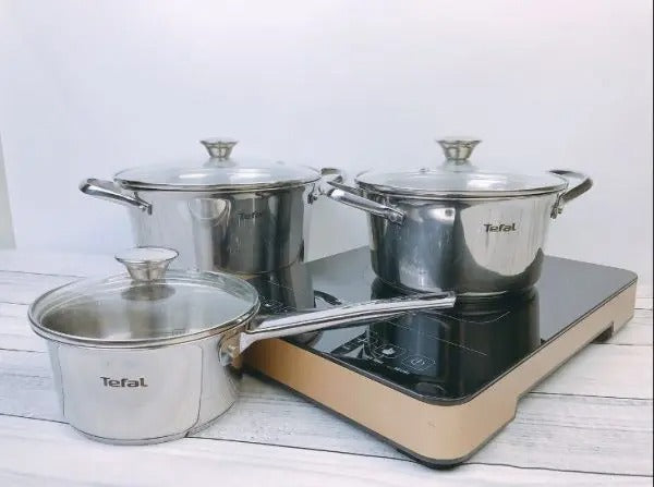 Bộ nồi inox Tefal Simpleo 3 cái
