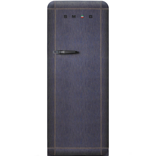 Tủ lạnh SMEG FAB28RDB màu xanh Denim cánh phải