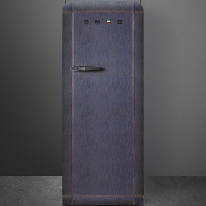 Tủ lạnh SMEG FAB28RDB màu xanh Denim cánh phải