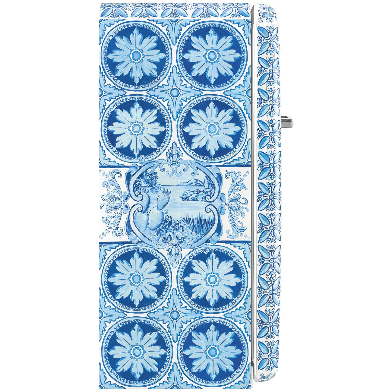 Tủ lạnh SMEG FAB28RDGM5 màu Maiolica cánh phải
