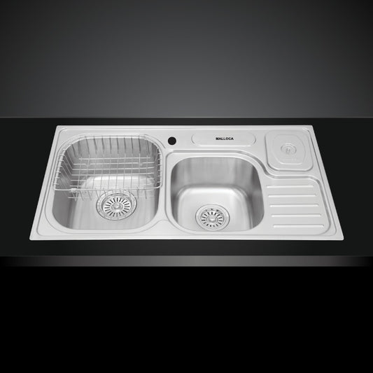 Chậu rửa bát dương bàn bếp MALLOCA MS 1024