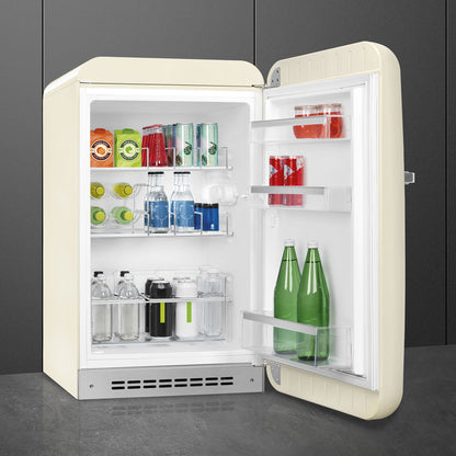 Tủ mát SMEG FAB10HRCR5 màu kem cánh phải