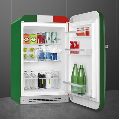 Tủ mát SMEG FAB10HRDIT5 màu cờ Italy cánh phải