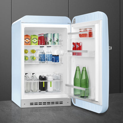 Tủ mát SMEG FAB10HRPB5 màu xanh pastel cánh phải