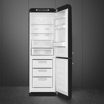 Tủ lạnh 2 ngăn SMEG FAB32RBL5 màu đen cánh phải
