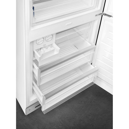 Tủ lạnh 2 ngăn đỉnh dưới SMEG FAB38RWH5 màu trắng cánh phải