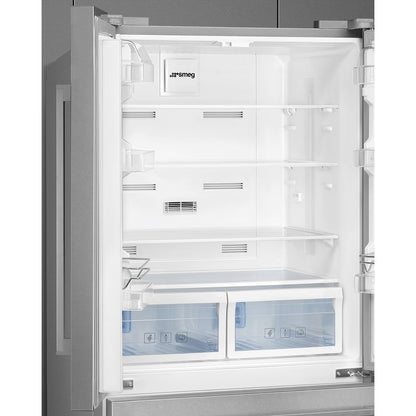 Tủ lạnh 4 ngăn SMEG FQ55FXDF màu inox