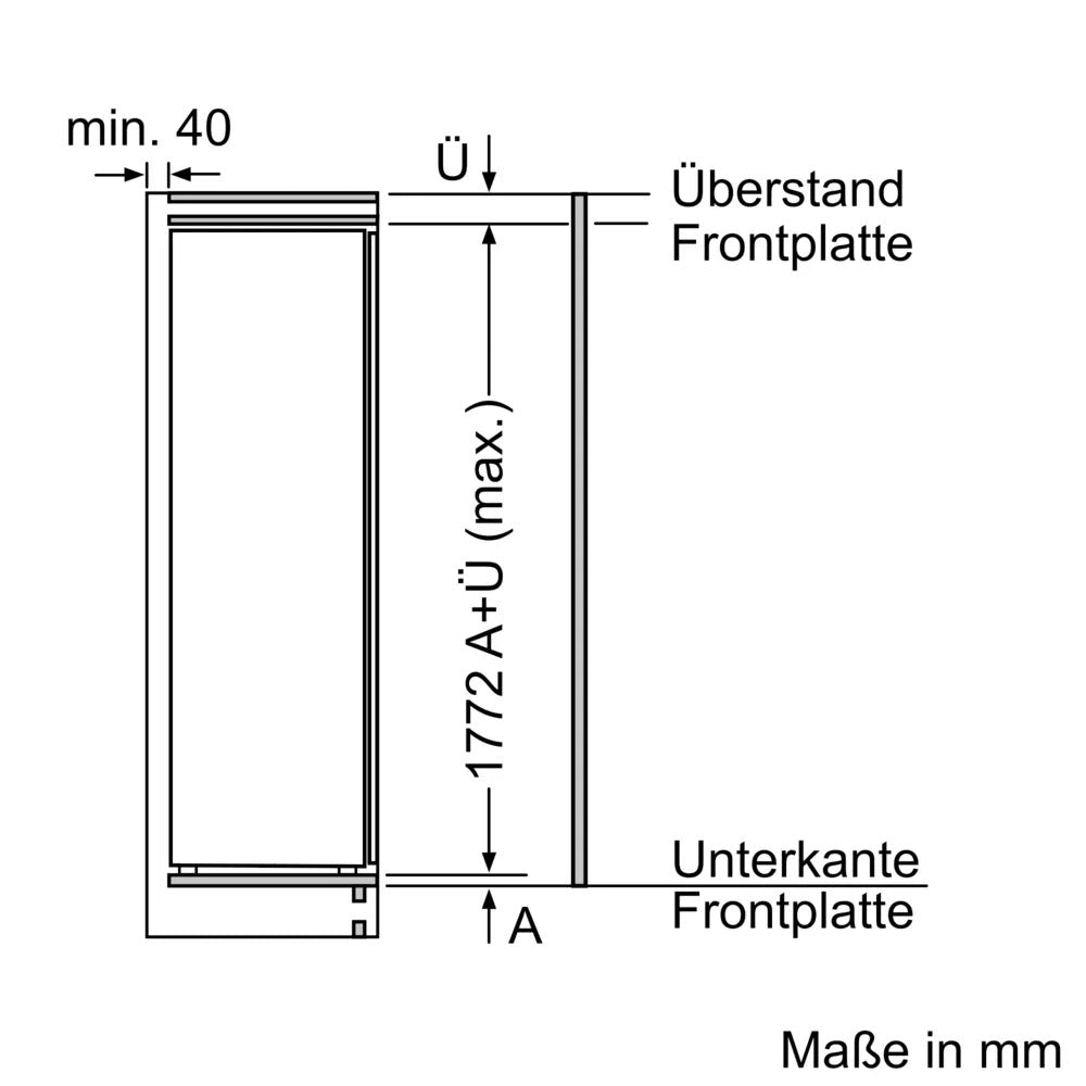 Tủ đông âm tủ Bosch GIN81HCE0 Serie 8