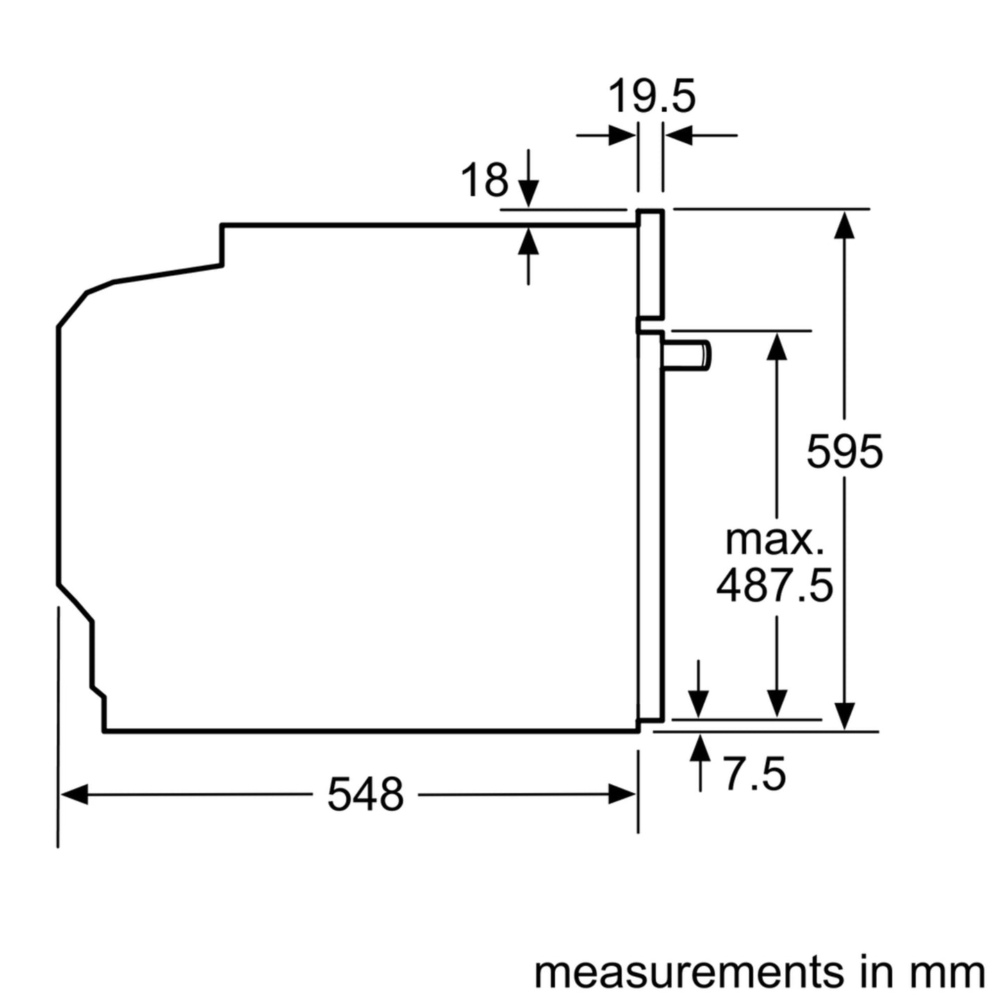 Lò nướng BOSCH HBG634BB1B|Serie 8