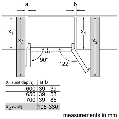Tủ lạnh side by side BOSCH KAD92HBFP| Serie 8