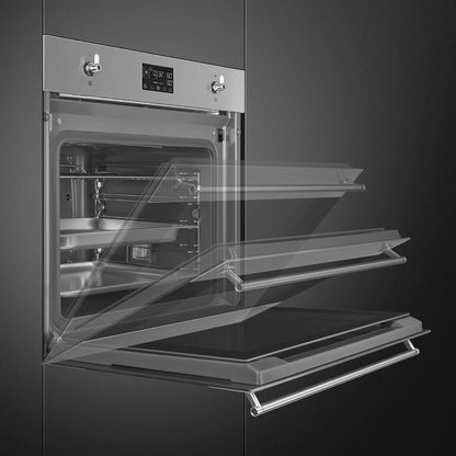 Lò nướng kết hợp hấp SMEG SO6302S3PX