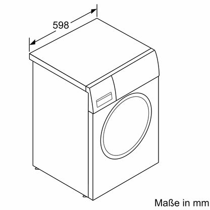 Máy giặt cửa trước Bosch WAV28K43 Serie 8