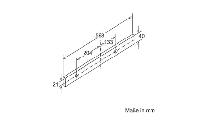 Máy hút mùi âm tủ BOSCH DFL063W50|Serie 2