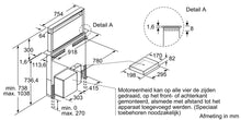 Máy hút mùi âm bàn bếp BOSCH DDD96AM60|Serie 6