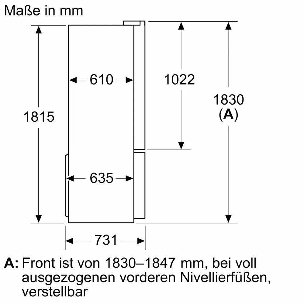 Tủ lạnh Bosch nhiều ngăn KFI96AXEA Serie 6