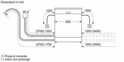 Máy rửa bát âm tủ BOSCH SMV6ZCX02E |Series 6