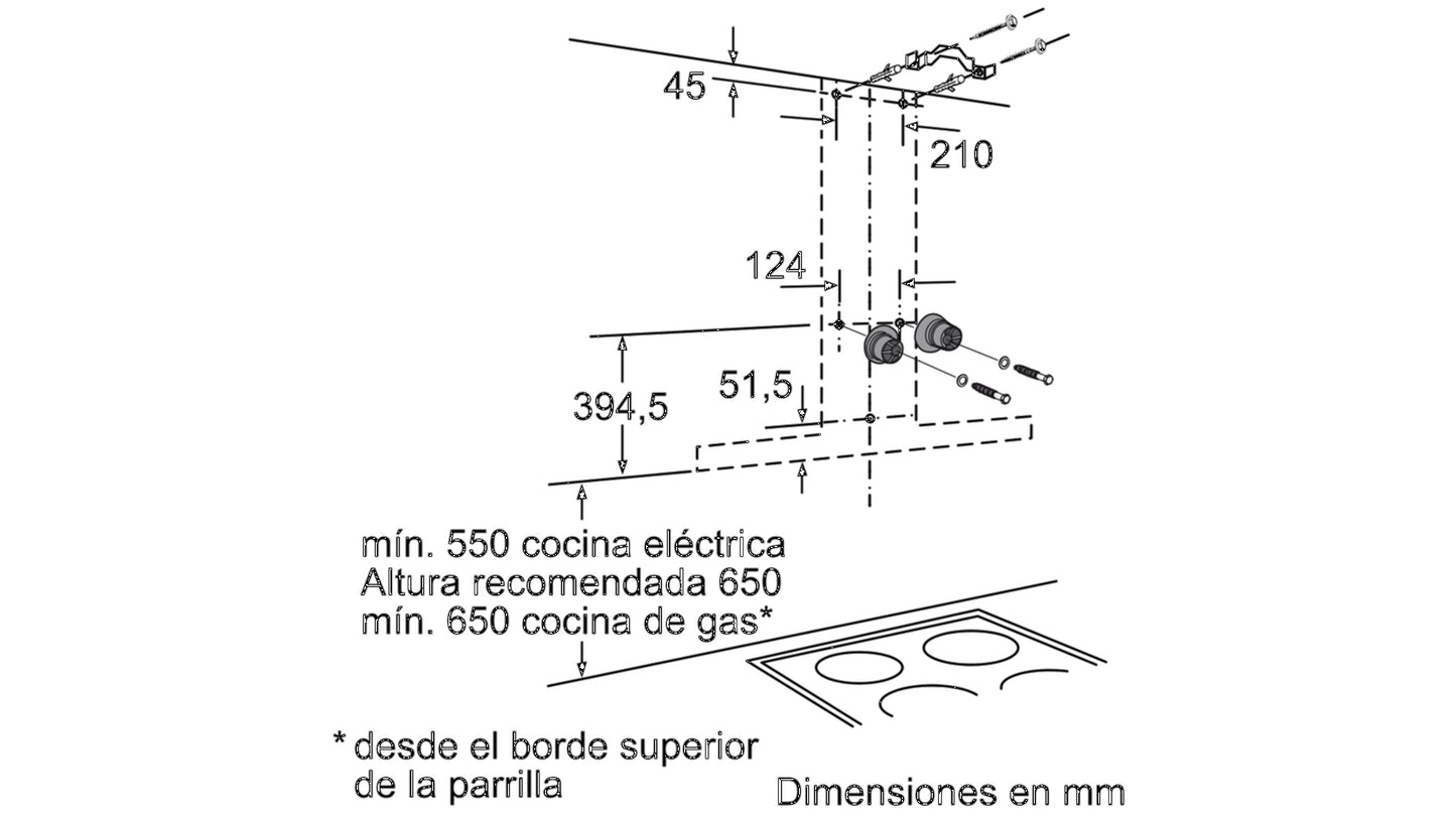 Máy hút mùi treo tường BOSCH DWB077A50|Serie 4