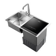 Máy rửa bát âm tủ kết hợp chậu rửa HAFELE HDW-SD90A 539.20.530